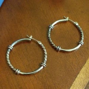 Lia Sophia Jewelry - Lia Sophia hoop earrings Lia Sophia Jewelry - Lia Sophia hoop earrings